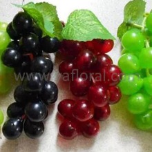 Yafloral artificial grape fake fruits from other countries colour fruits and vegetables