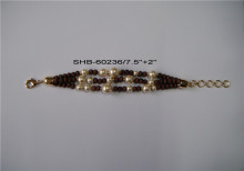 Glass Beads Stones Bracelet