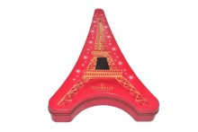 Eiffel tower tin box, Eiffel metal box, tower storage box