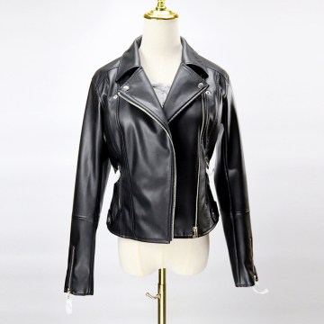 Stylish Faux-Leather Jacket for Everyday Wear