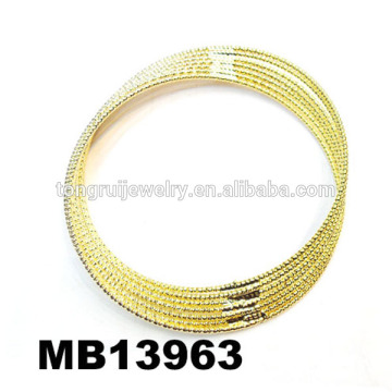thin 22k gold bangle bracelets