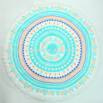 Cheap Microfiber Mandala Round Towel