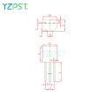 S9013 TO-92 Transistor NPN complementario a S9012