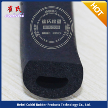hot selling d shape seal epdm sponge extrusion