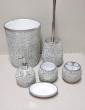 Mainstays Essential Glimmer Bath Accessories Collection