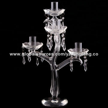 5 holders with hangs falls candlestick