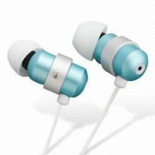 Latest Design Metal Earphone with Jewel, Max Input Power of 60mW
