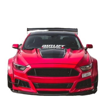 Ford Mustang FRP Body Kit: Upgraded Robot Style Wide-Body Kit