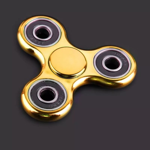 Newest Hand Spinner Metal Rainbow Triangle Fidget Spinner