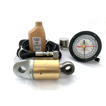 6 Inch Fluid Filled Gauge with Tong Torque and Line Pull System - Capacity 10,000 to 30,000 Pounds