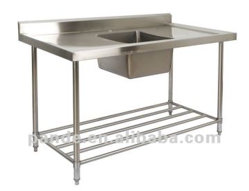 304 stainless steel Single universal stainless sinks Table