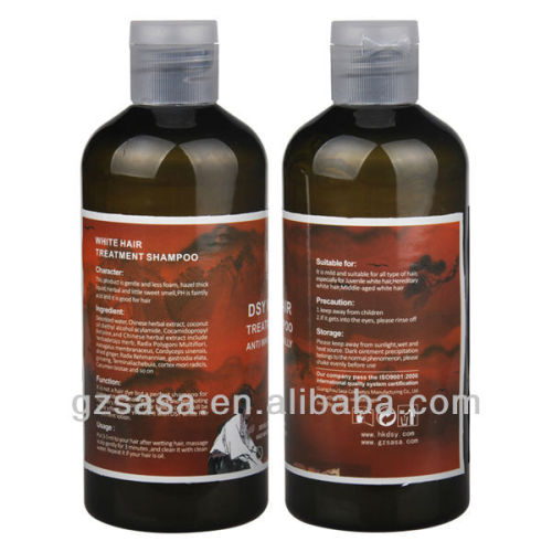 2013 hot sale 300ML DSY specific natural Chinese herbal medicine gray hair remedy