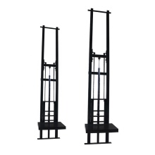 Factory Vertical Single Rail or Double Rail Cargo Lift