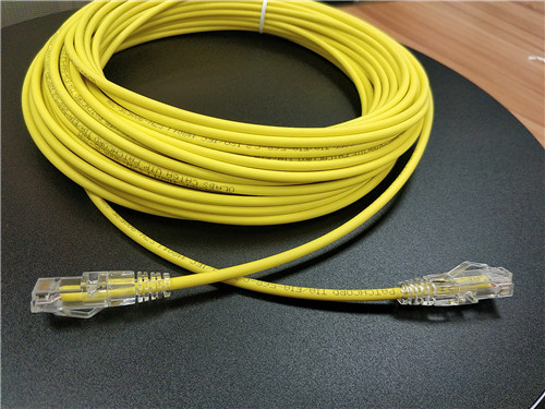 LSZH CAT6 Ultradünnes Ethernet-Netzwerkkabel