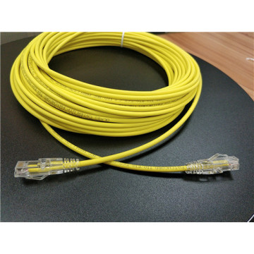 LSZH CAT6 Ultra cienki kabel sieciowy Ethernet