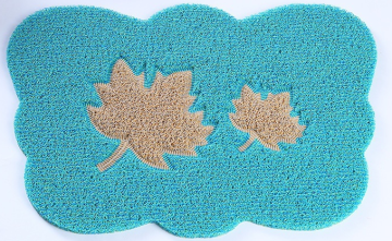 On sales pattern PVC foam door mats