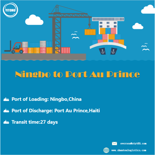 Frete oceano de Ningbo para Port au príncipe