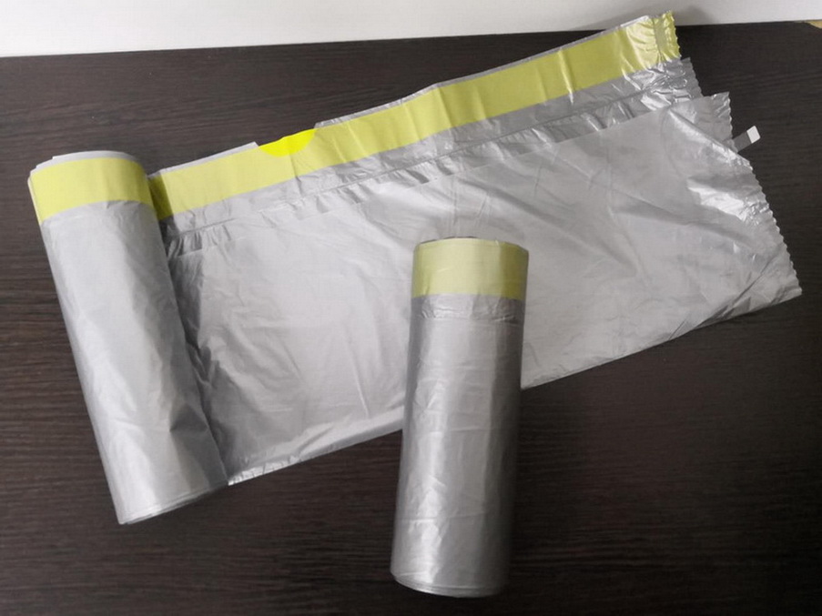 Drawstring Trash Bags Extra Thick Garbage Bags