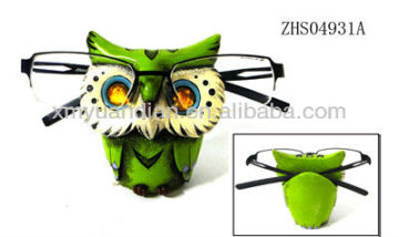 animal design owl glasses holder decoration