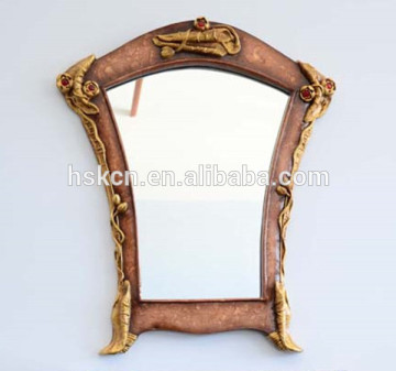 Decorative framed wall mirrors