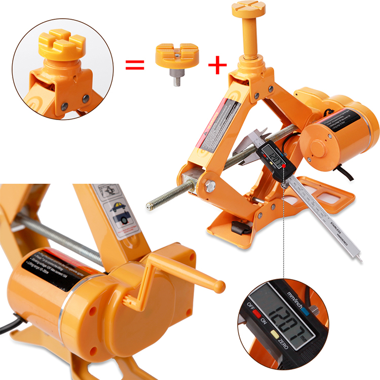 Hot Sale CE ISO Professional DC12V 3Tons Mini Electric Lifting Car jack and Portable Impact Wrench for Quick Repair