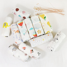 Printed Baby Swaddle Cotton Blanket - Receive Bamboo Blanket