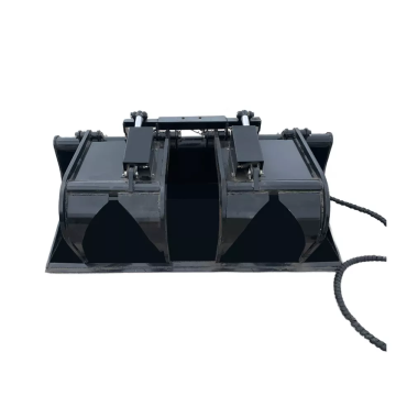 Skid Steer Grapple Bucket Attachment