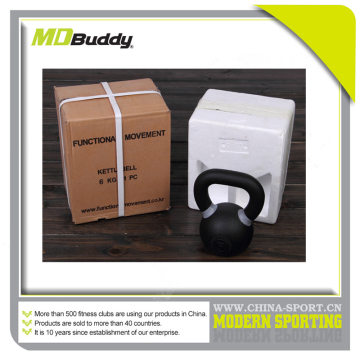 Custom cast iron powder coated competition kettlebell