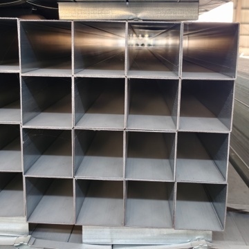 Tubo quadrato zincato 98*98*1,4 mm