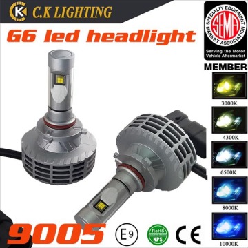 10-32v 9006 led headlamp bulb with super slim driver led headlamp kit