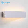 LEDER 12W/9W/6W/3W Iron white Indoor Wall Light