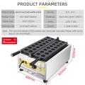 Snackmachine mini wafel voor machine met fabrieksprijs