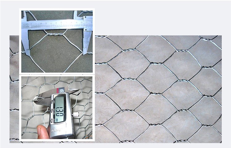 Woven Hexagaonal Iron Wire Mesh / Chicken Netting Mesh