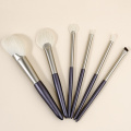 2022 Nuovo design Professional Much Hair Makeup Brush Set 6pcs con colore viola