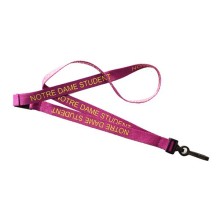 Custom Silk-Screened Smooth Lanyard