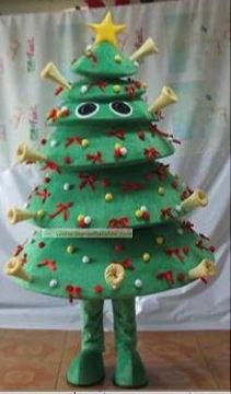 Xmas Tree Mascot Costume