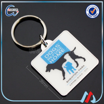 Interesting square animal key ring