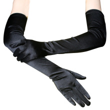 Satin Gloves for Wedding and Party: Lady's Fashion Accessory for Dance and Business Etiquette