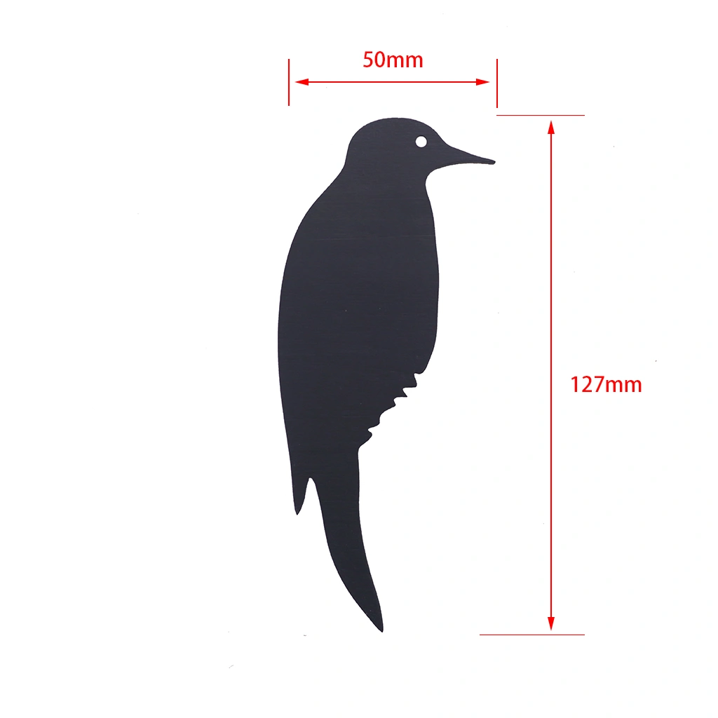 Woodpecker Solid Wood Swing Wall Clock