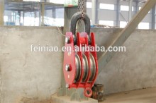 lifting tool open type single rope Manual pulley block