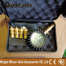 Off Road Tire Pressure Gauge with Brass Deflator