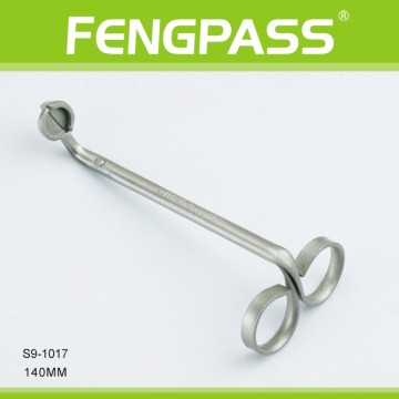 S9-1017 14.3cm 2Cr13 Stainless Steel Candle Wick Scissors