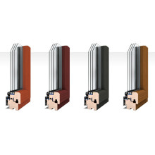 aluminum clad wood doors and windows tilt & turn window casement window