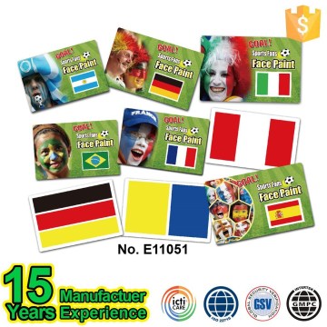 Countries Flag Oil Painting Quality Face Paints