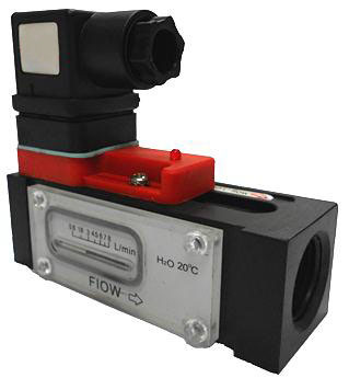Visual Piston Flow Switch