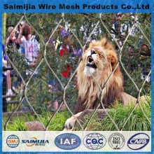 Stainless steel rope mesh/zoo mesh/aviary mesh for zoo animal