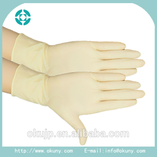 latex glove printed logo