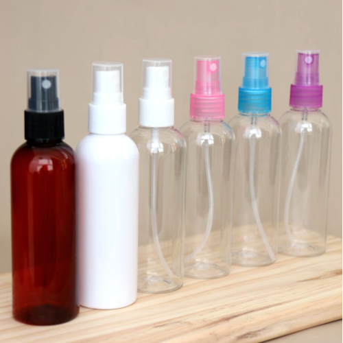 Empty PE shampoo bottle travel cosmetic bottle