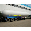 56CBM 29ton Propane Uwasilishaji Trailers