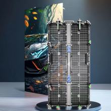 HD Outdoor Transparent Rental LED Screen 500x1000mm Led Transparent Screen